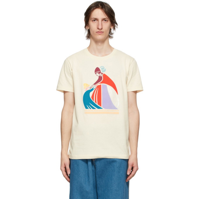 Photo: Lanvin Off-White Mother and Child T-Shirt