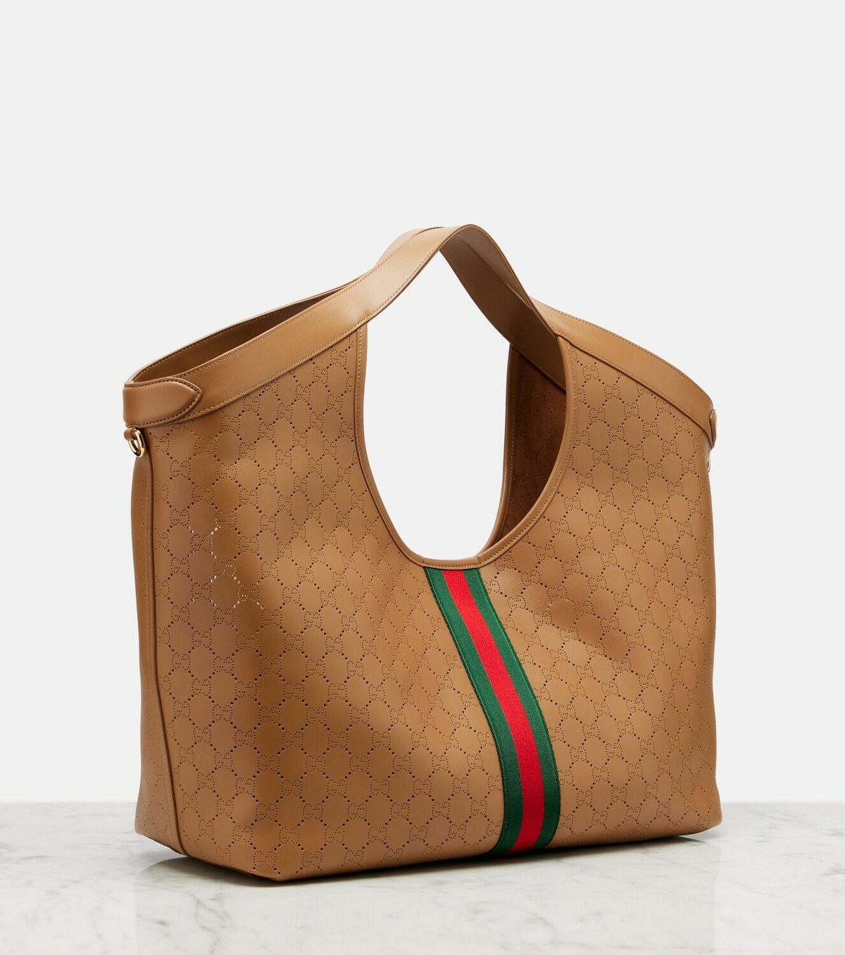 Gucci Gucci Giglio Large leather tote bag