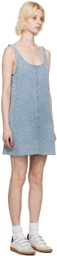 rag & bone Blue Kimmie Denim Minidress