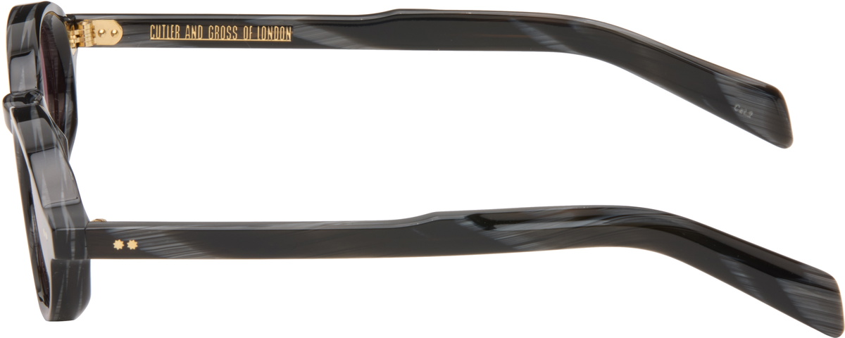 Cutler and Gross Gray GR13 Oval Sunglasses