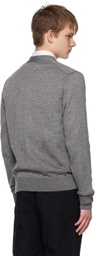 Comme des Garçons Shirt Gray Brett Westfall Edition Cardigan