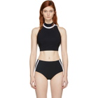 Ward Whillas Reversible Black Parker Bikini Top