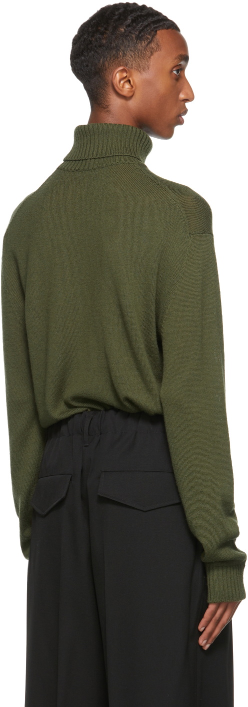 Khaki wool sweater