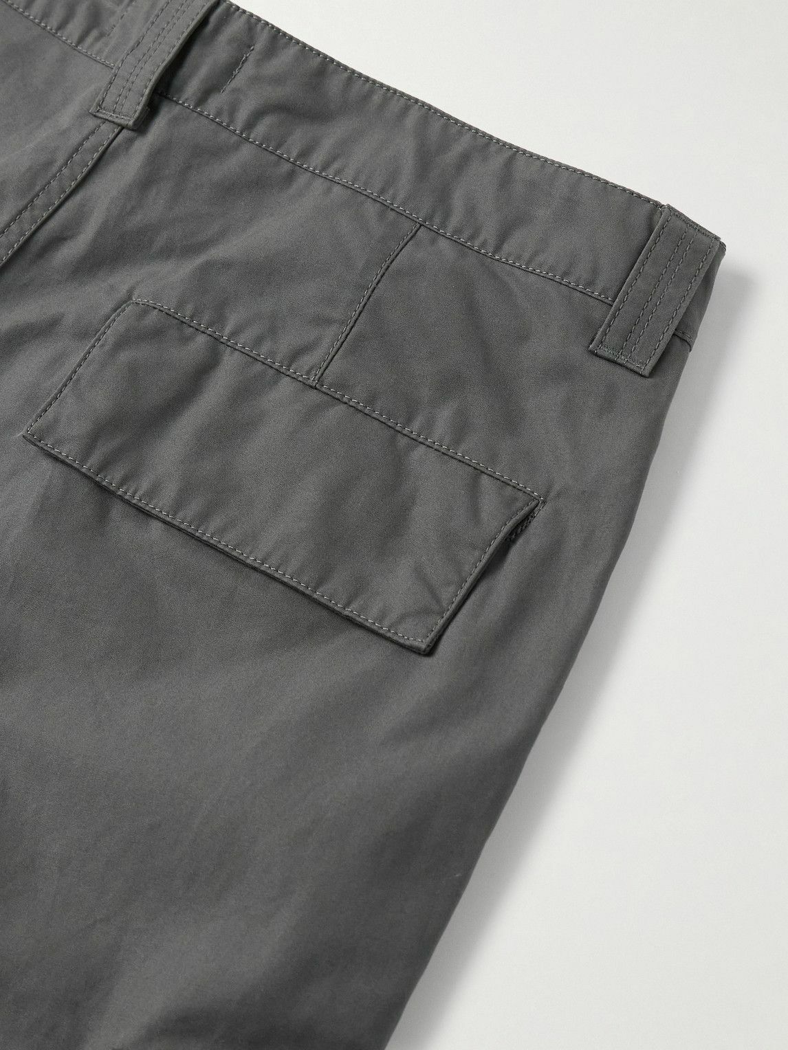 Stone Island - Ghost Tapered Logo-Appliquéd Cotton Cargo Stone Island - Ghost Tapered Logo-Appliquéd Cotton Cargo