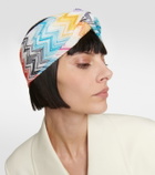 Missoni Zig-zag head wrap