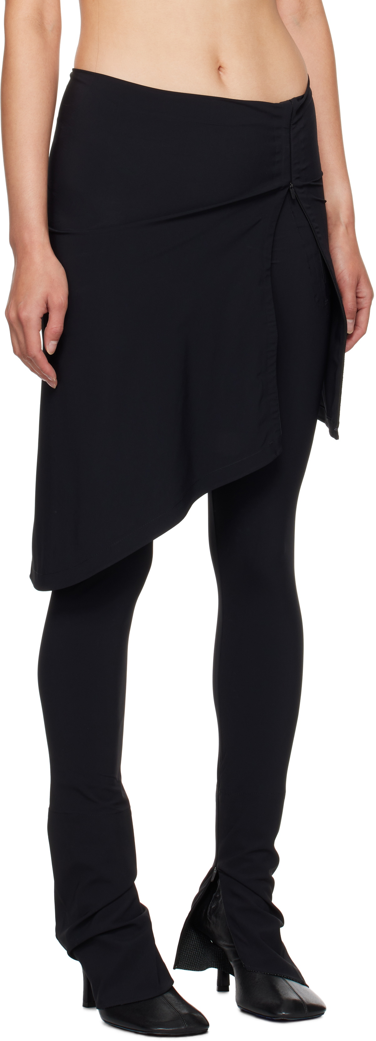 JOHANNA PARV Black Skirt Trousers