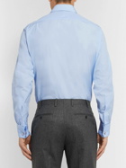 Turnbull & Asser - Blue Double-Cuff Cotton Shirt - Blue