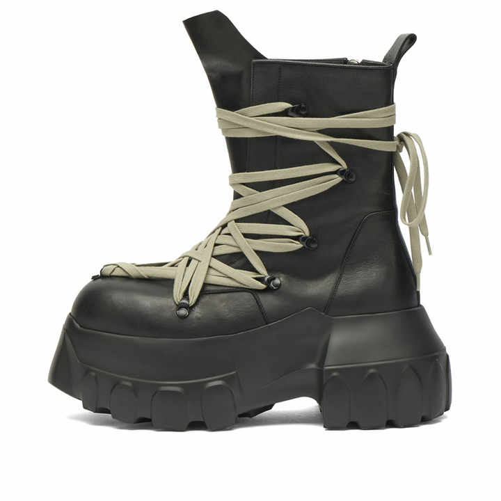 Photo: Rick Owens Men's Mega Tractor in Black/Pearl/Black