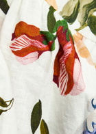 Farm Rio Greek Garden Printed Linen-blend Maxi Dress White