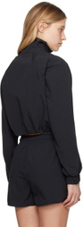 Alo Black Cropped Jacket