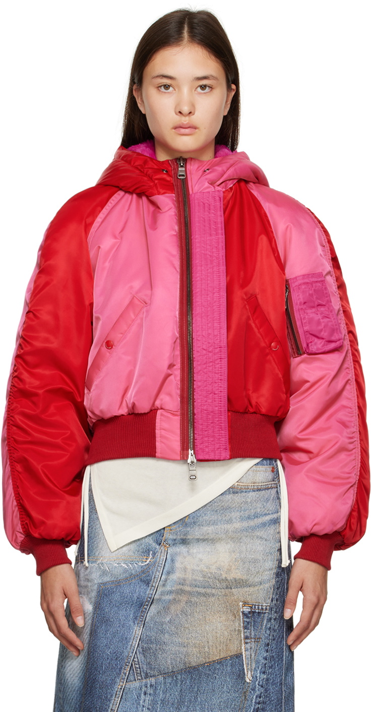 Andersson Bell Pink Kamila Bomber Jacket Andersson Bell