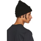 Noah NYC Black Core Logo Beanie