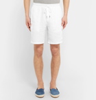 Vilebrequin - Baie Linen Cargo Shorts - Men - White