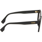 Fendi Black Lettering Sunglasses