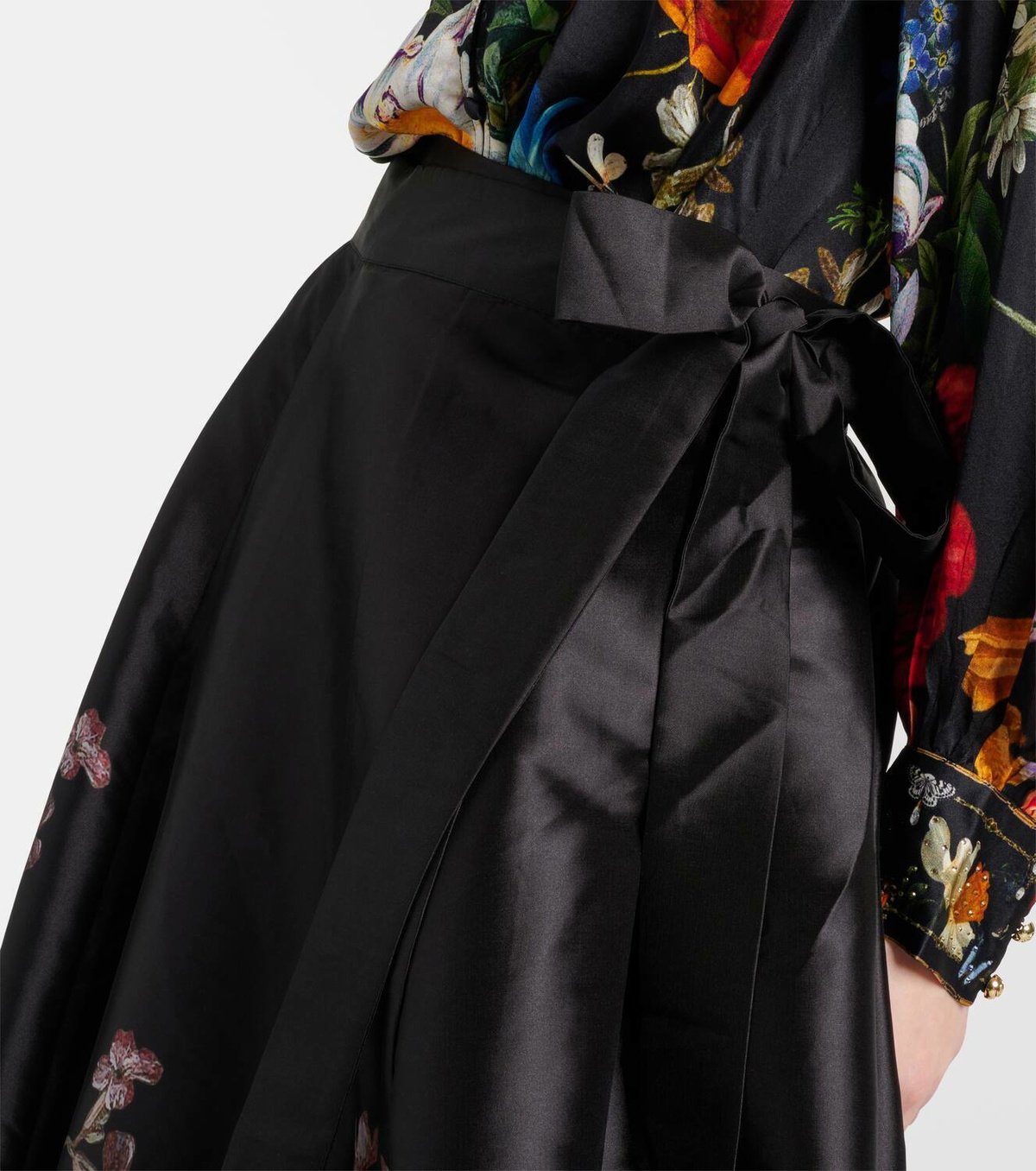 Camilla Floral A-line maxi skirt Camilla