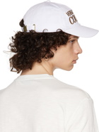 Versace Jeans Couture White Logo Cap