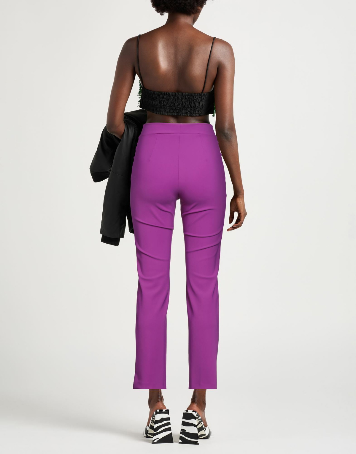 Chiara Boni La Petite Robe Womens Pants Mauve