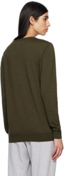 WARDROBE.NYC Khaki Crewneck Sweater