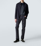 Giorgio Armani Cotton and silk-blend straight jeans
