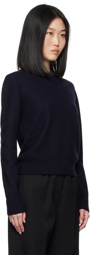 Jil Sander Navy Crewneck Sweater