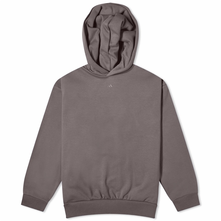 Photo: Adidas Men's Basketball Hoodie in Charcoal