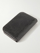 Acne Studios - Cracked-Leather Zip-Around Wallet