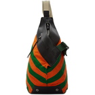 Loewe Green and Orange Anton Backpack