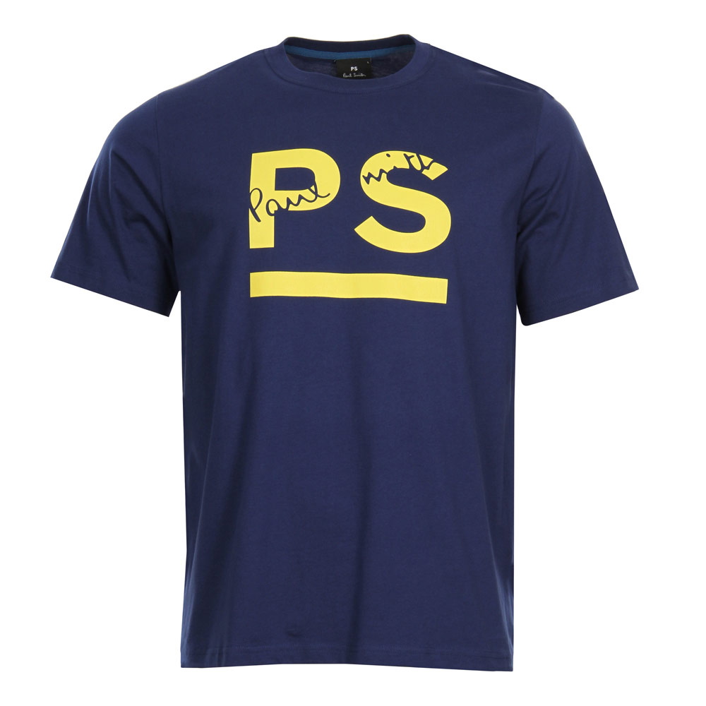 Logo T-Shirt - Navy / Yellow