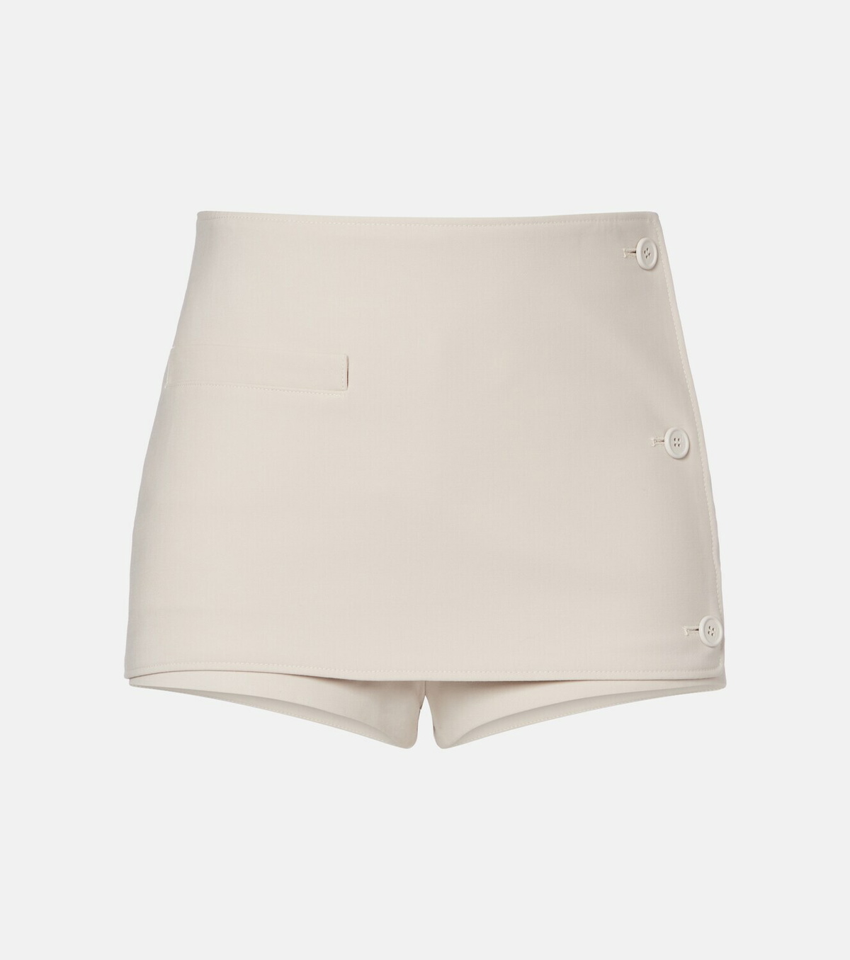 Courrèges Logo skort