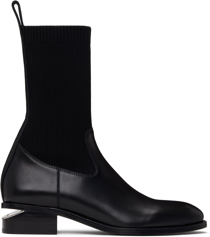 Photo: Alexander Wang Black Kane Sock Boots