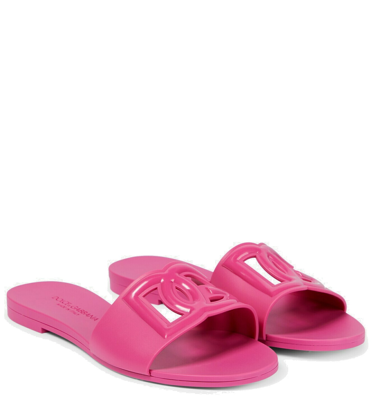 Dolce&Gabbana DG cutout slides Dolce & Gabbana
