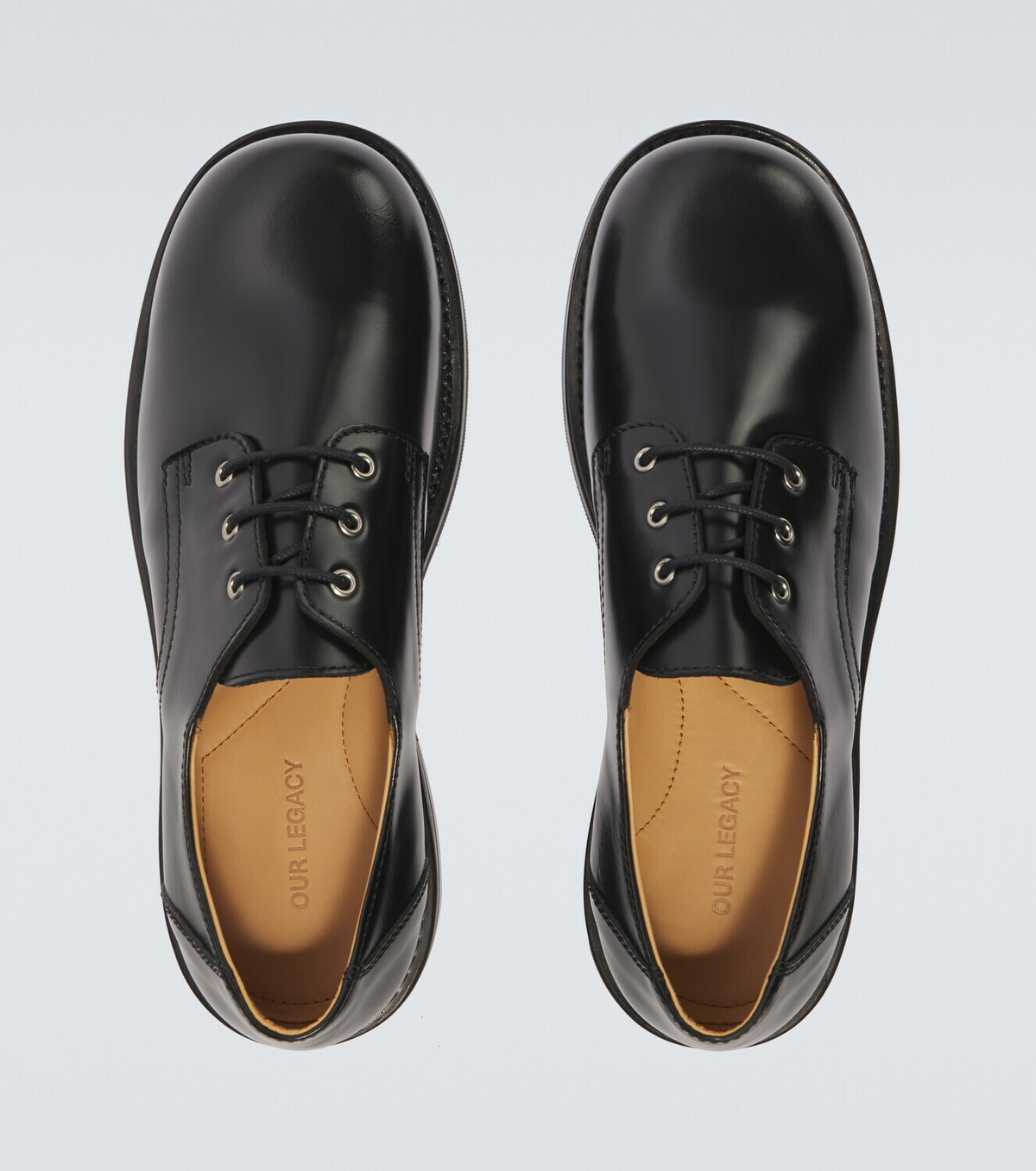 Our Legacy Reception leather Derby shoes