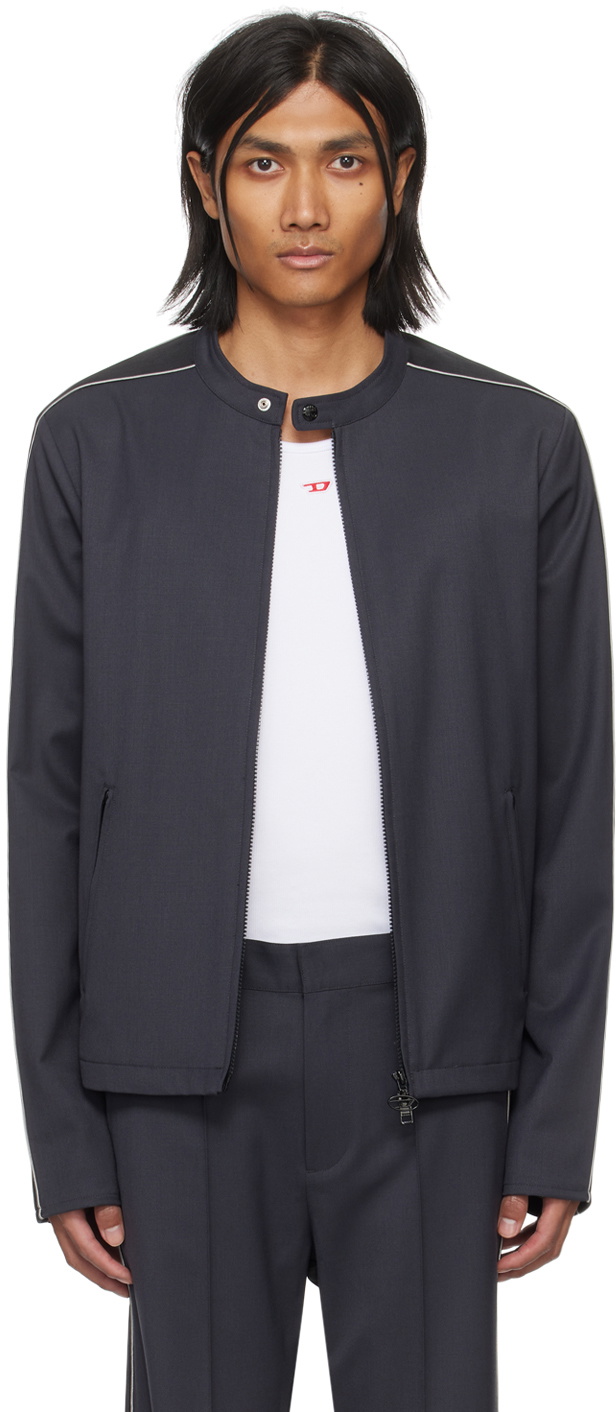 Diesel Gray & Black J-Devlin Jacket