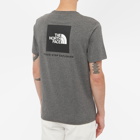 The North Face Men's Redbox T-Shirt in Medium Grey Heather