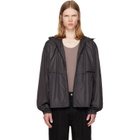 LEMAIRE Gray Windbreaker Jacket
