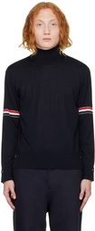 Thom Browne Navy Armband Sweater