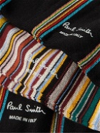 Paul Smith - Leather Billfold Wallet and Three-Pack Cotton-Blend Socks Gift Set