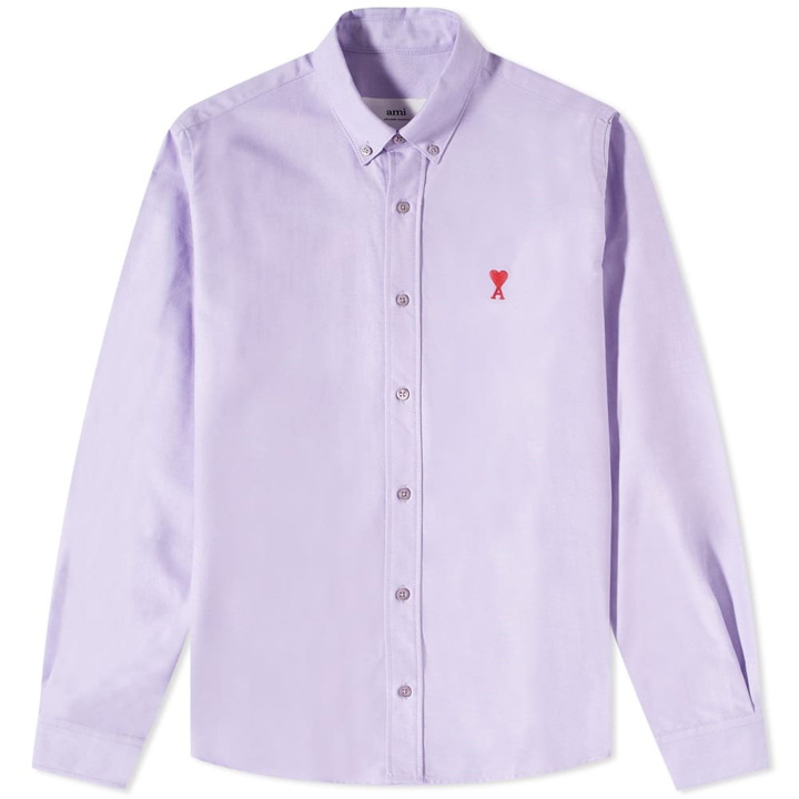 Photo: AMI Men's Button Down Oxford Shirt in Parma