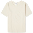 Nudie Jeans Co Women's Jossan Rib T-Shirt in Egg White
