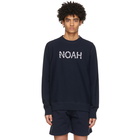 Noah Navy Lightweight Tulip Sweatshirt