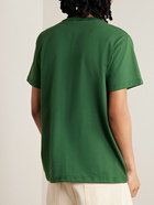 Randy's Garments - Logo-Appliquéd Cotton-Jersey T-Shirt - Green