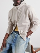 Orlebar Brown - Cotton-Blend Zip-Up Hoodie - Neutrals