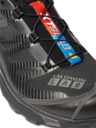 SALOMON - XT-4 Advanced Rubber-Trimmed Coated-Mesh Running Sneakers - Black