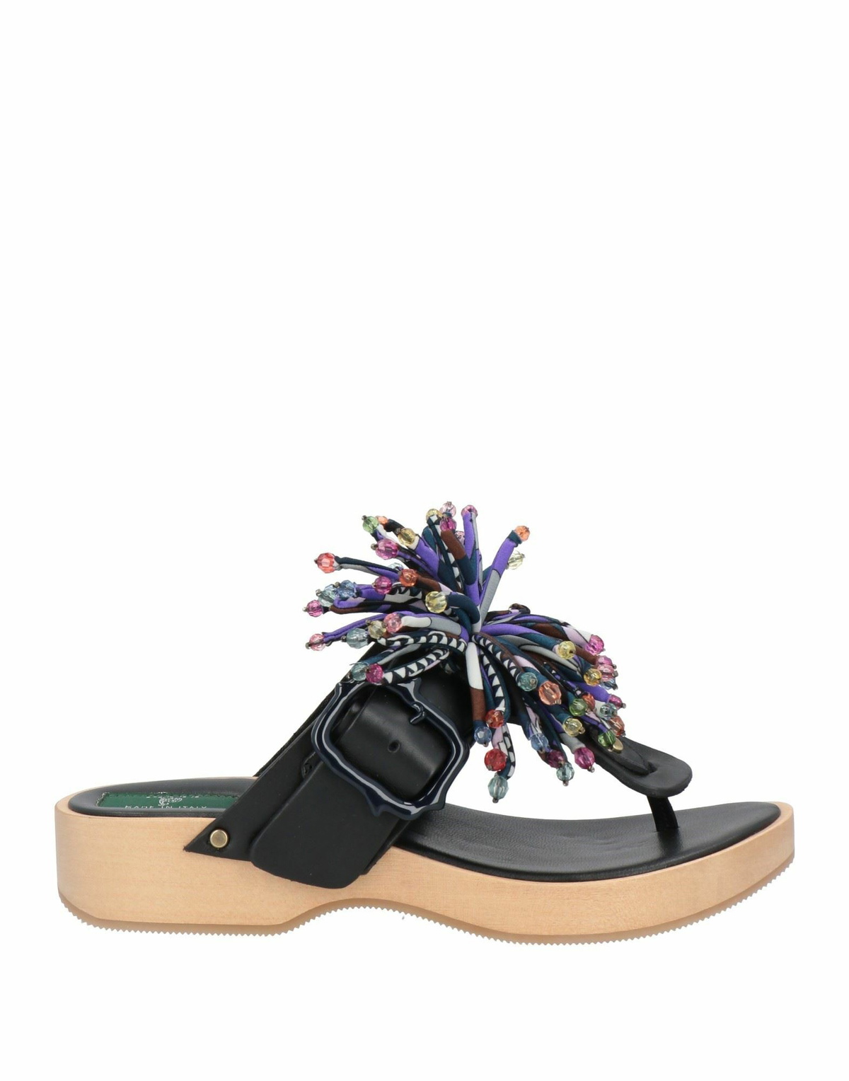 Pucci Womens Thong sandal in Black