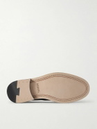 VINNY's - Townee Leather Penny Loafers - Black