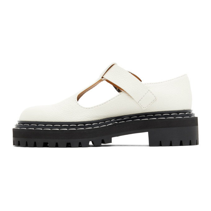 Proenza Schouler Off White T Bar Shoes Proenza Schouler