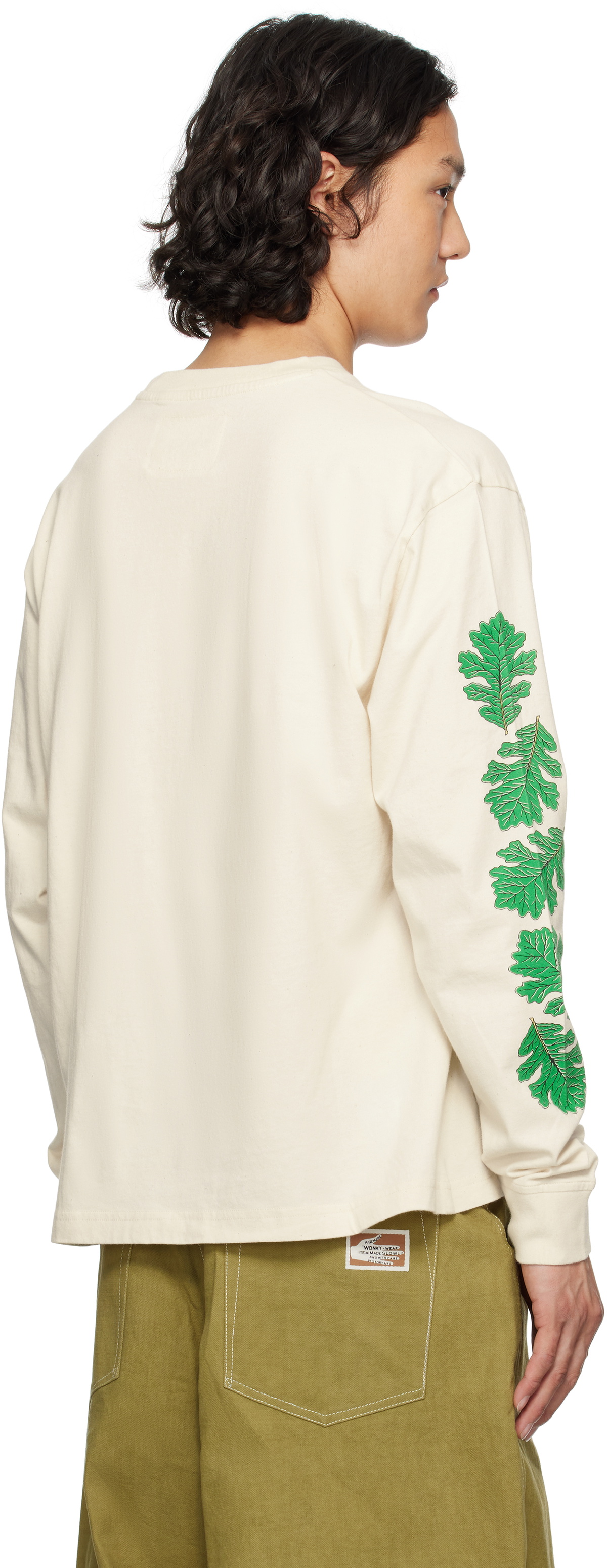 Story mfg. Off-White Grateful LS T-shirt Story Mfg