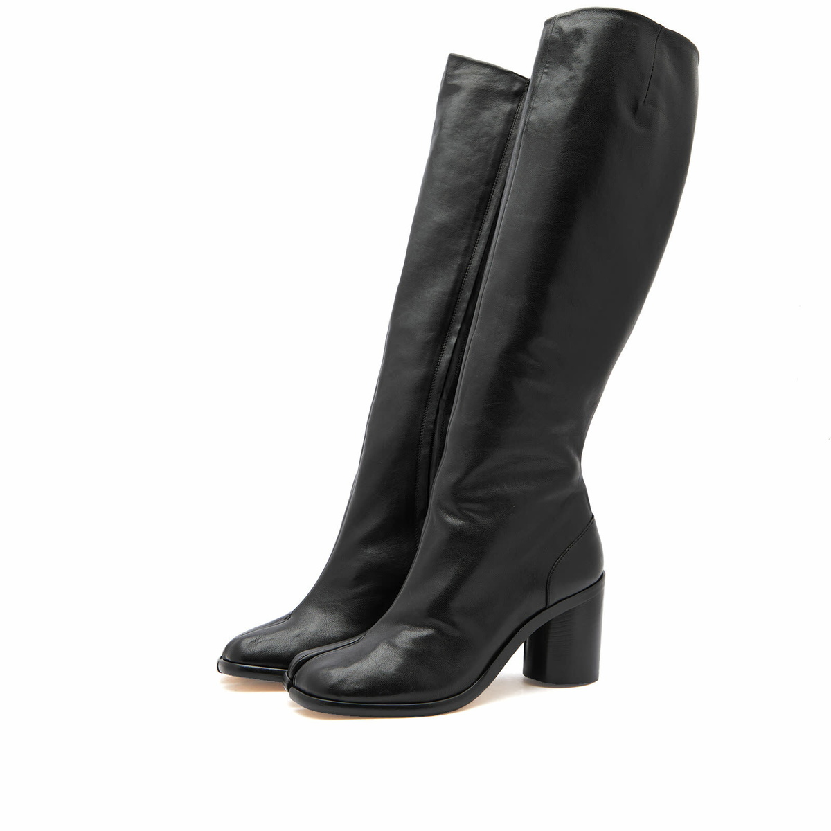 Maison Margiela Women's Tabi Boots in Black Maison Margiela