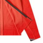 Moncler Grenoble Men's Tricolour Zip Fleece in Red