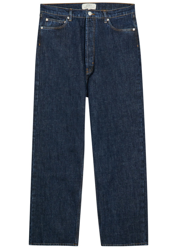 Photo: Studio Nicholson Marylebone Relaxed Straight-leg Jeans Light Blue